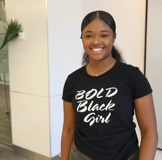 BOLD Black Girl - Women's Jersey T-Shirt